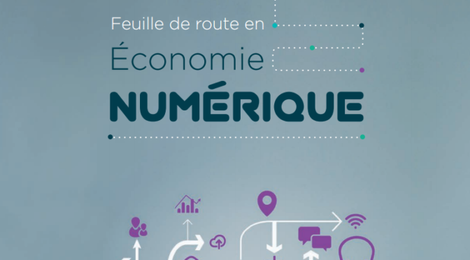 Feuille de route- Économie numérique, Gouvernement du Québec, 2015