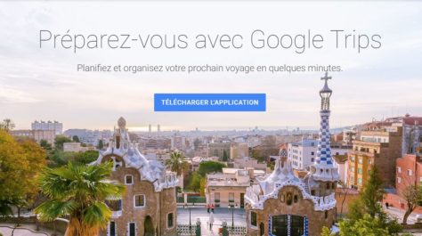 Service et application Google Voyages